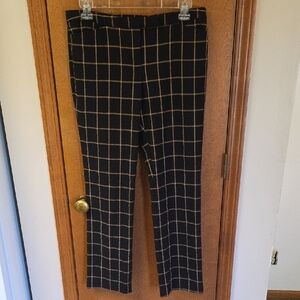 Worthington Plaid Dress Pants 14